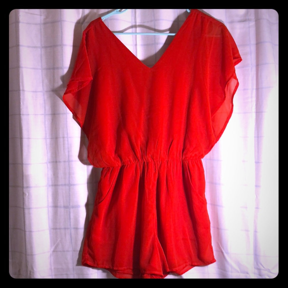 Francesca’s Emeline Solid Romper